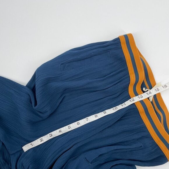 Matilda Jane Blue Crepe Pull On Pants Womens Size Large Pockets Lightweight - Picture 10 of 11